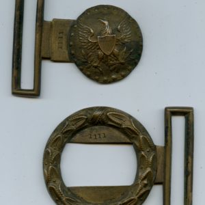 Two Piece Militia Officer’s Buckle