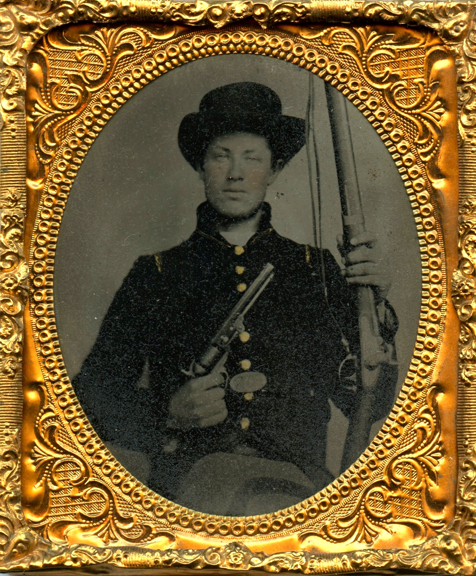 Confederate Soldier Identified As Albert H. Puckett, Co. C, 14th ...