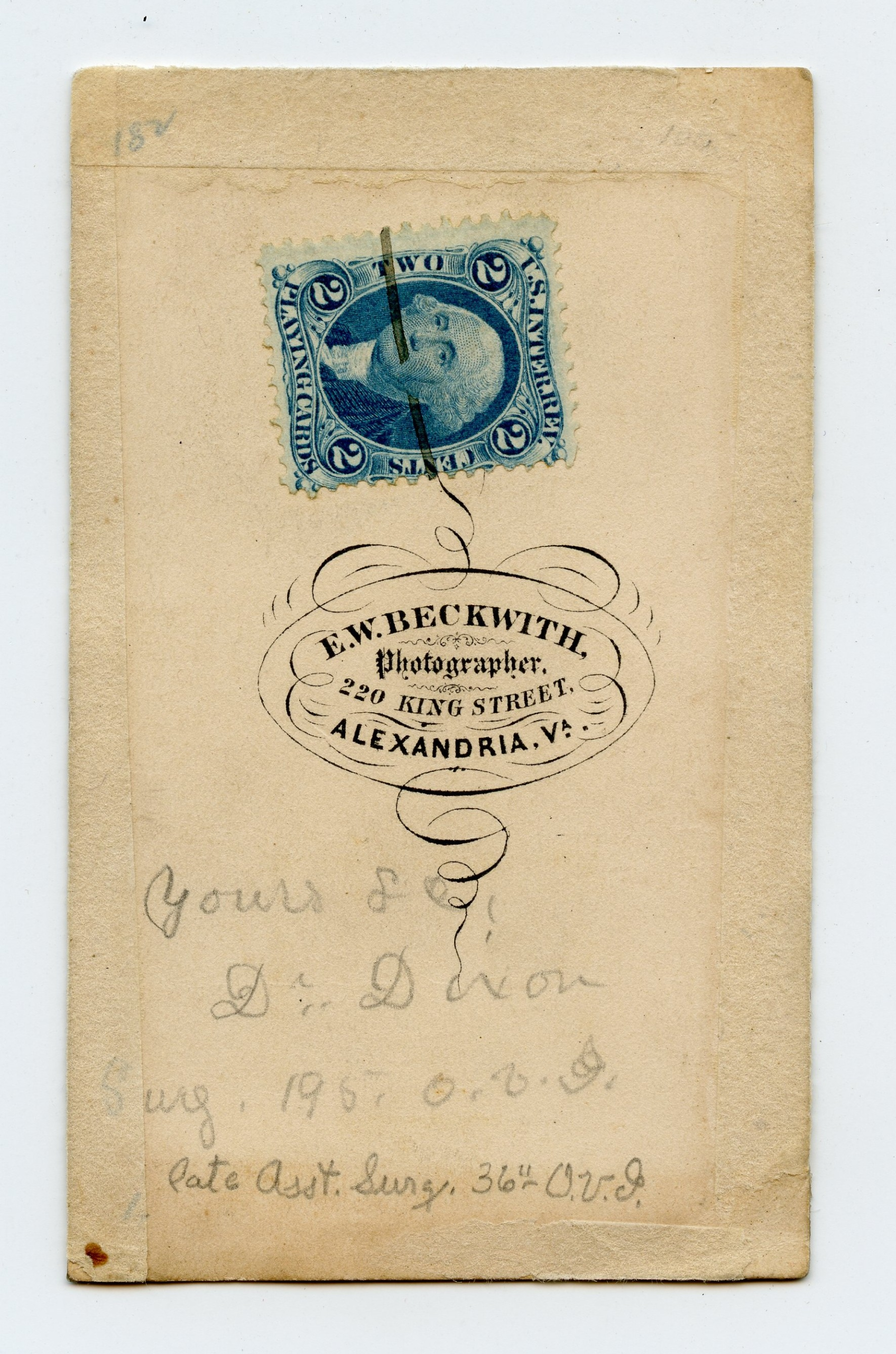 Surgeon John Dixon (Dickinson) 195th Ohio Volunteer Infantry